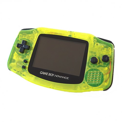 Gameboy Advance Custom  - Clear Yellow