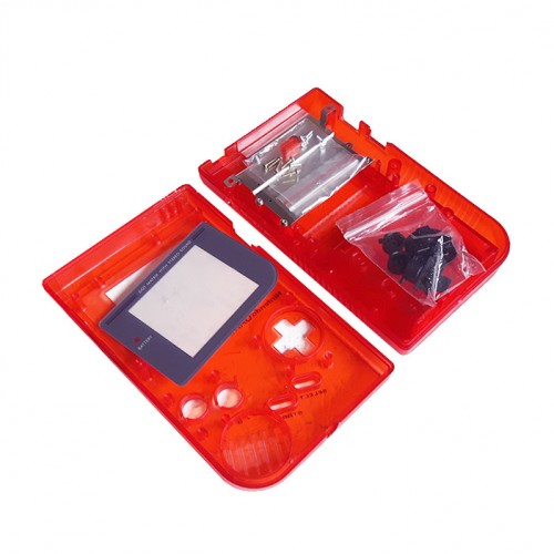 Gameboy shell - Clear Red