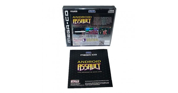 Trader Games - ANDROID ASSAULT THE REVENGE OF BARI-ARM SEGA-CD NTSC-USA ( COMPLETE - GOOD CONDITION) on Mega-CD Trader Games - ANDROID ASSAULT THE REVENGE OF BARI-ARM SEGA-CD NTSC-USA ( COMPLETE - GOOD CONDITION) on Mega-CD